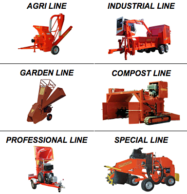 Biotrituratori, Cippatrici e Macchine per compostaggio | Caravaggi Srl