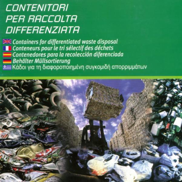 Contenitori per la raccolta differenziata dei rifiuti C.P. Cartoplastica