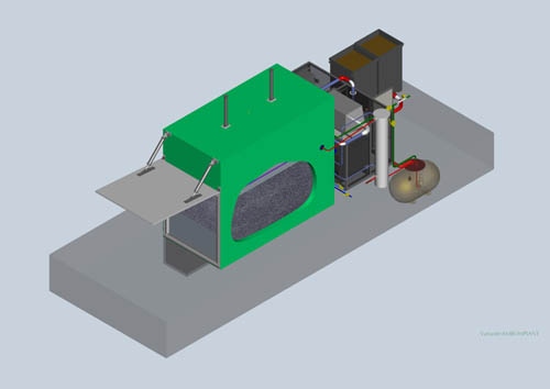 Impianto produzione biogas 