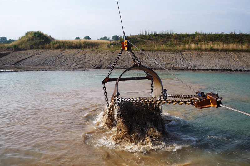 Benna dragline