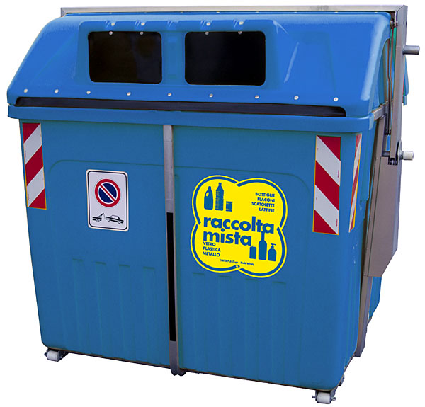 Cassonetto raccolta multimateriale Ecomix
